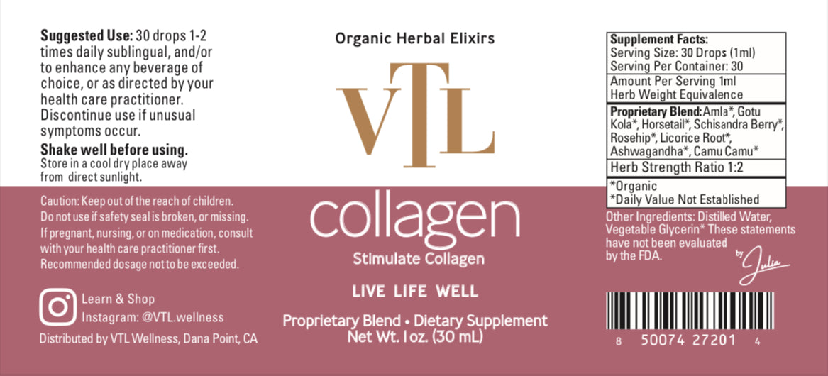 Collagen Elixir by VTL - Case of 12
