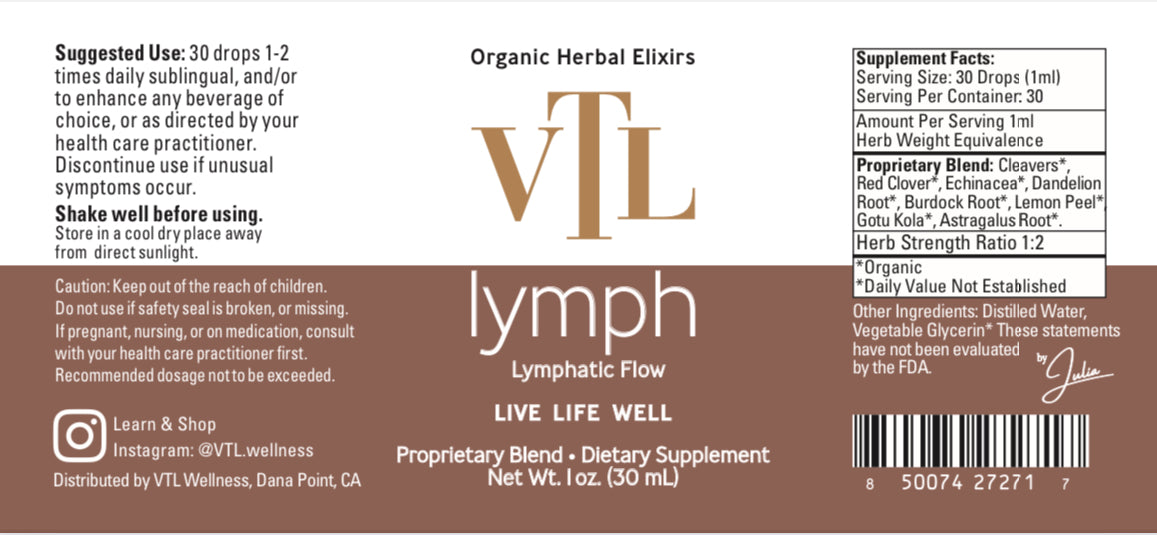 Lymph Elixir by VTL