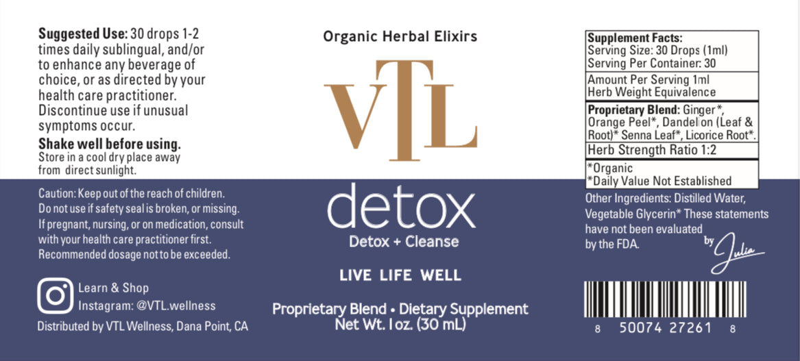 Detox Elixir by VTL - Case of 12