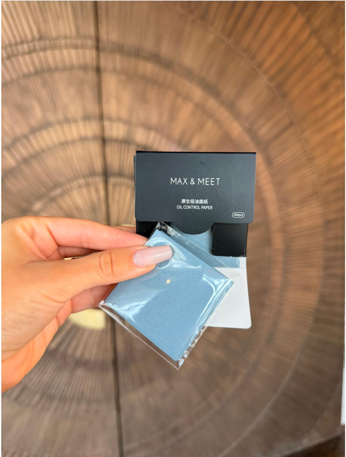 Oil Control Blotting Paper – MAX & MEET